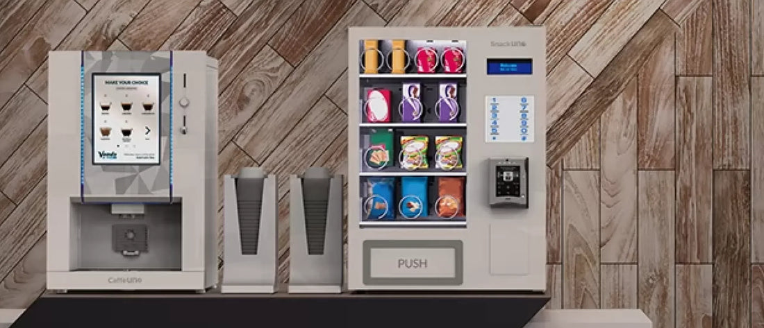 Kleine Vending machines: flexibel inzetbaar en ideaal bij een kleiner productaanbod