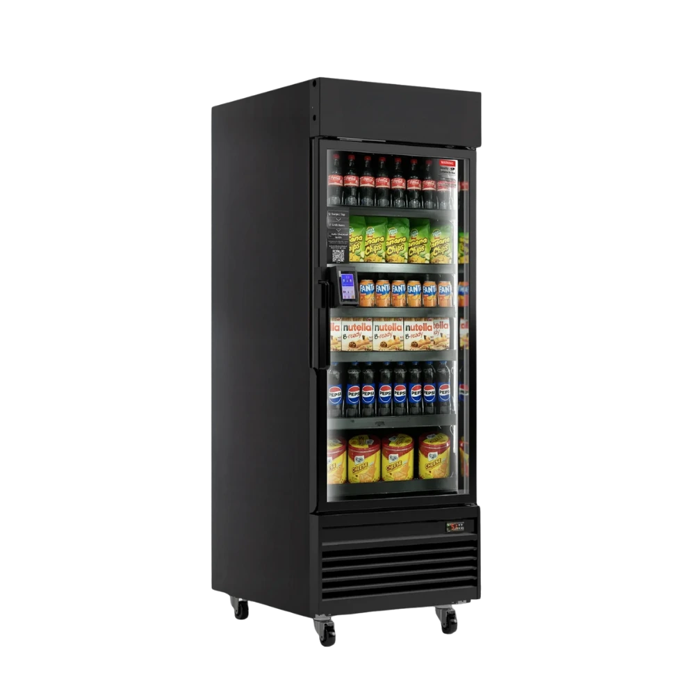 DGA AI Smart Fridge Sideview | DGA Vending