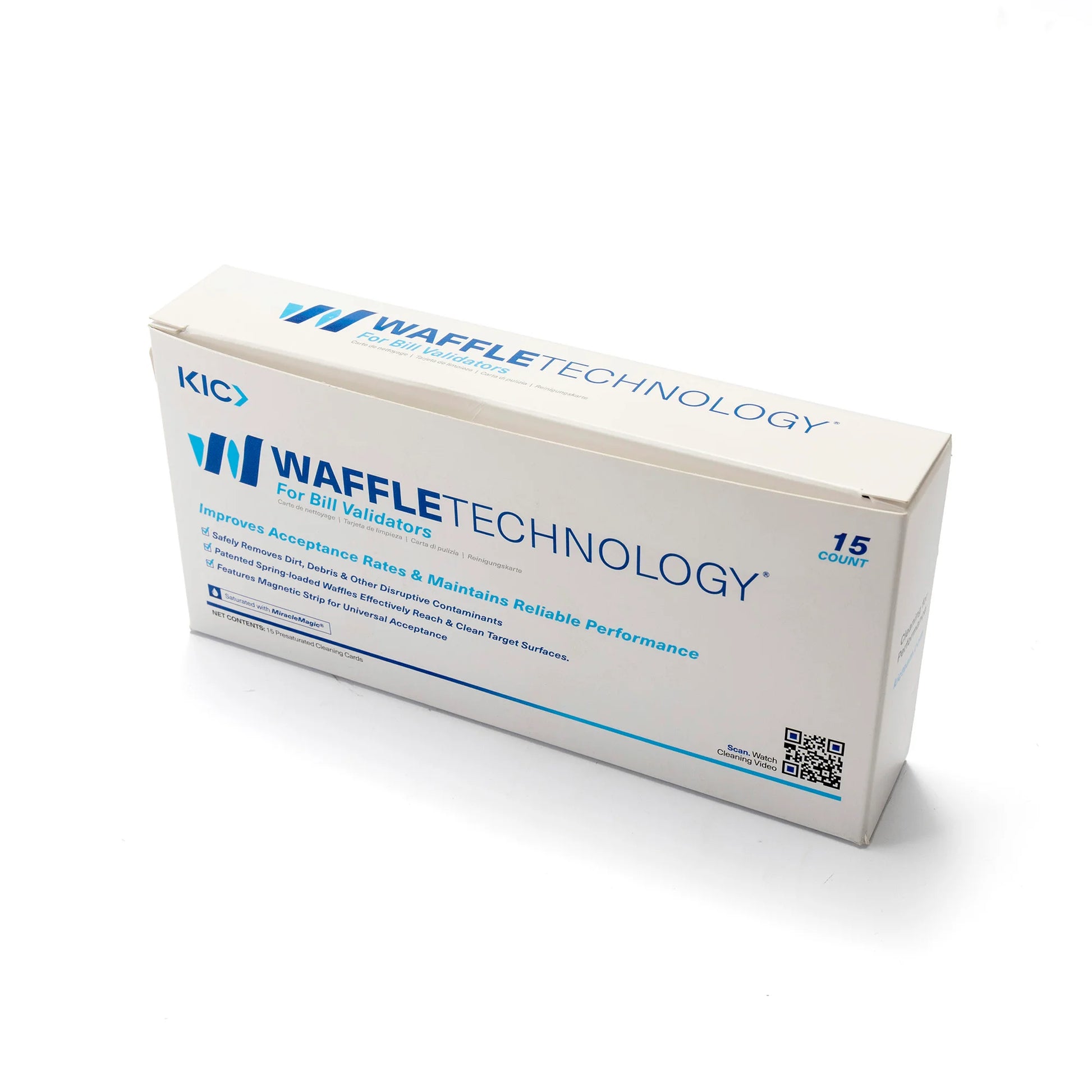 EW3-BMB15M KIC Waffletechnology® Wipes Bill Acceptor 15st, DGA Vending, Vending machine, verkaufsautomat