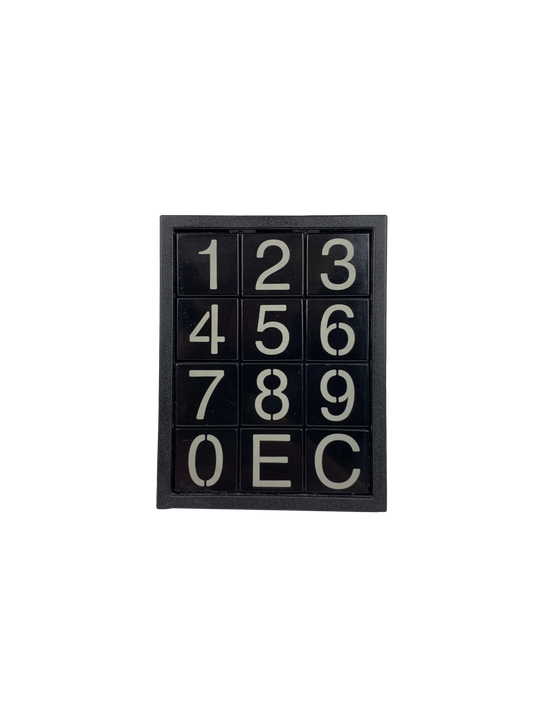 254263 COMPLETE NUMERIC KEYPAD