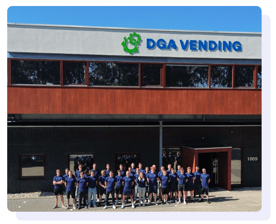 Teamfoto DGA Vending