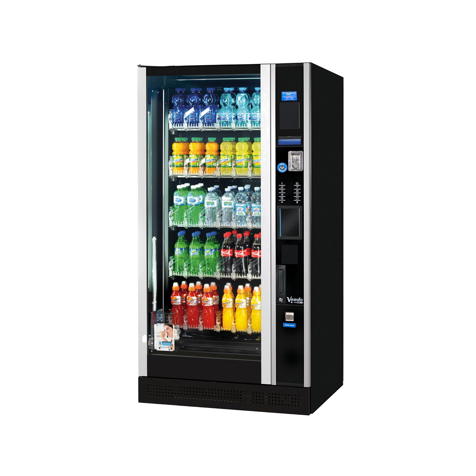 Vendo G-Drink Design 6 Refurbished | DC6, DGA Vending, Vending machine, verkaufsautomat