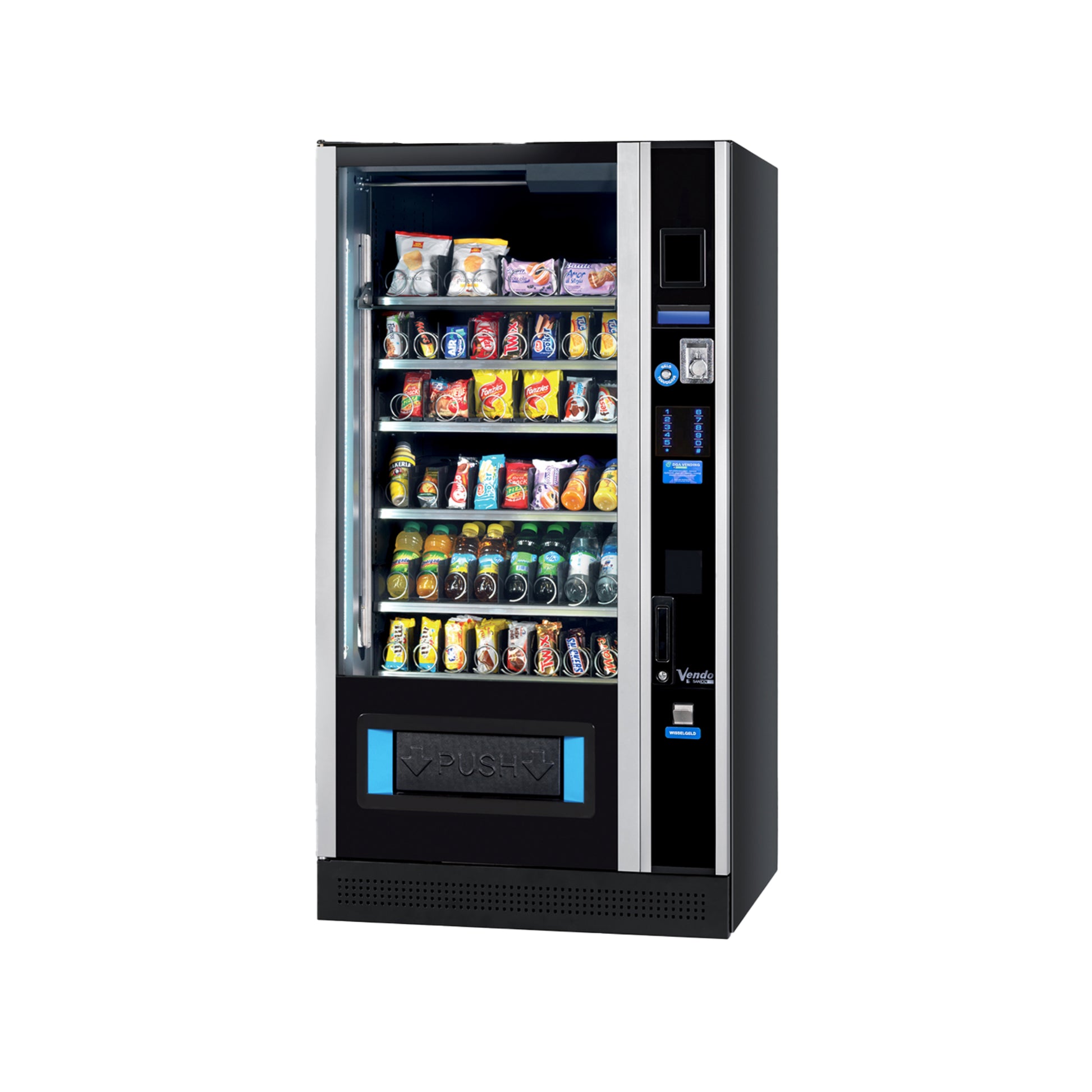 Vendo G-Snack Design 8 Refurbished | SC8, DGA Vending, Vending machine, verkaufsautomat