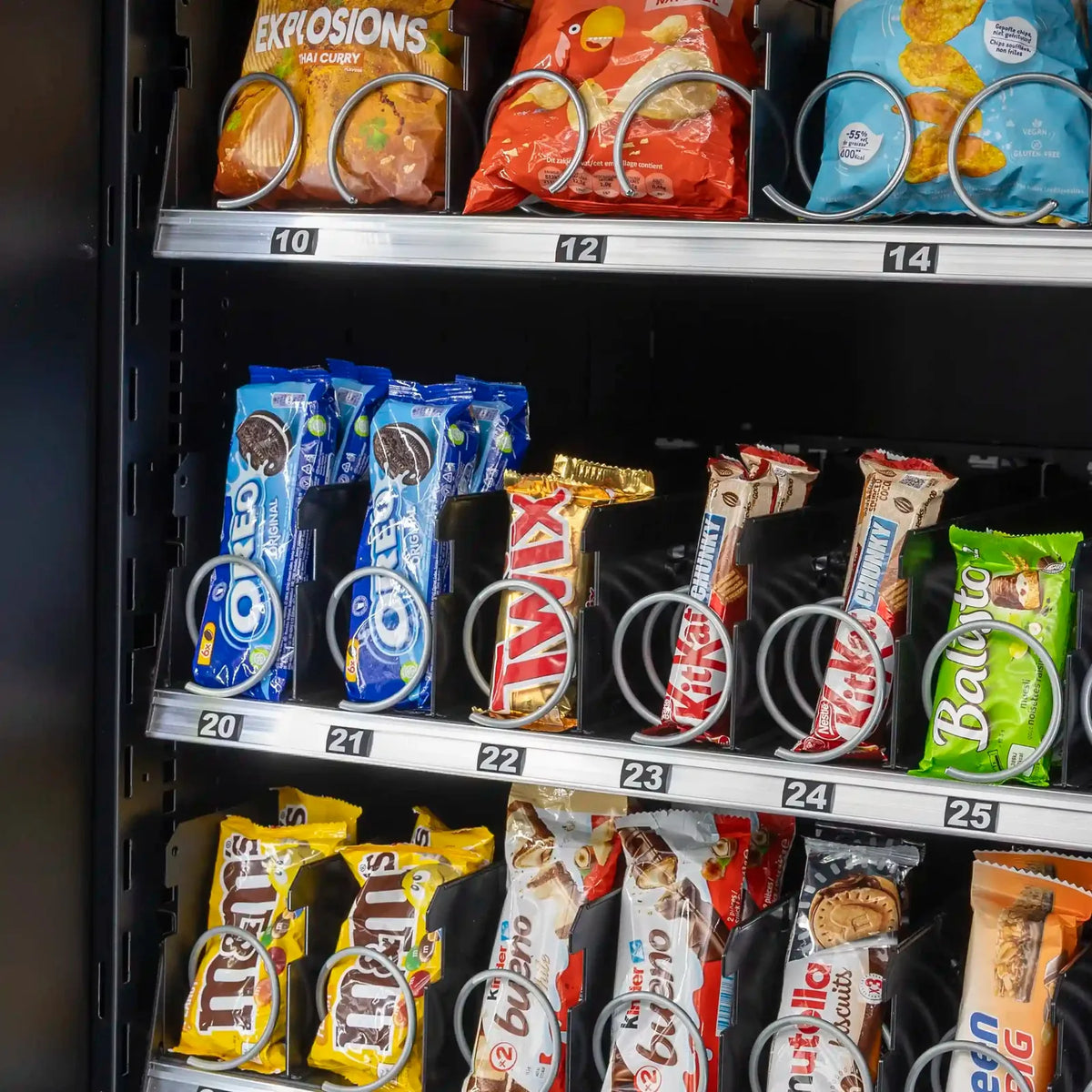 Innenansicht Snackautomat
