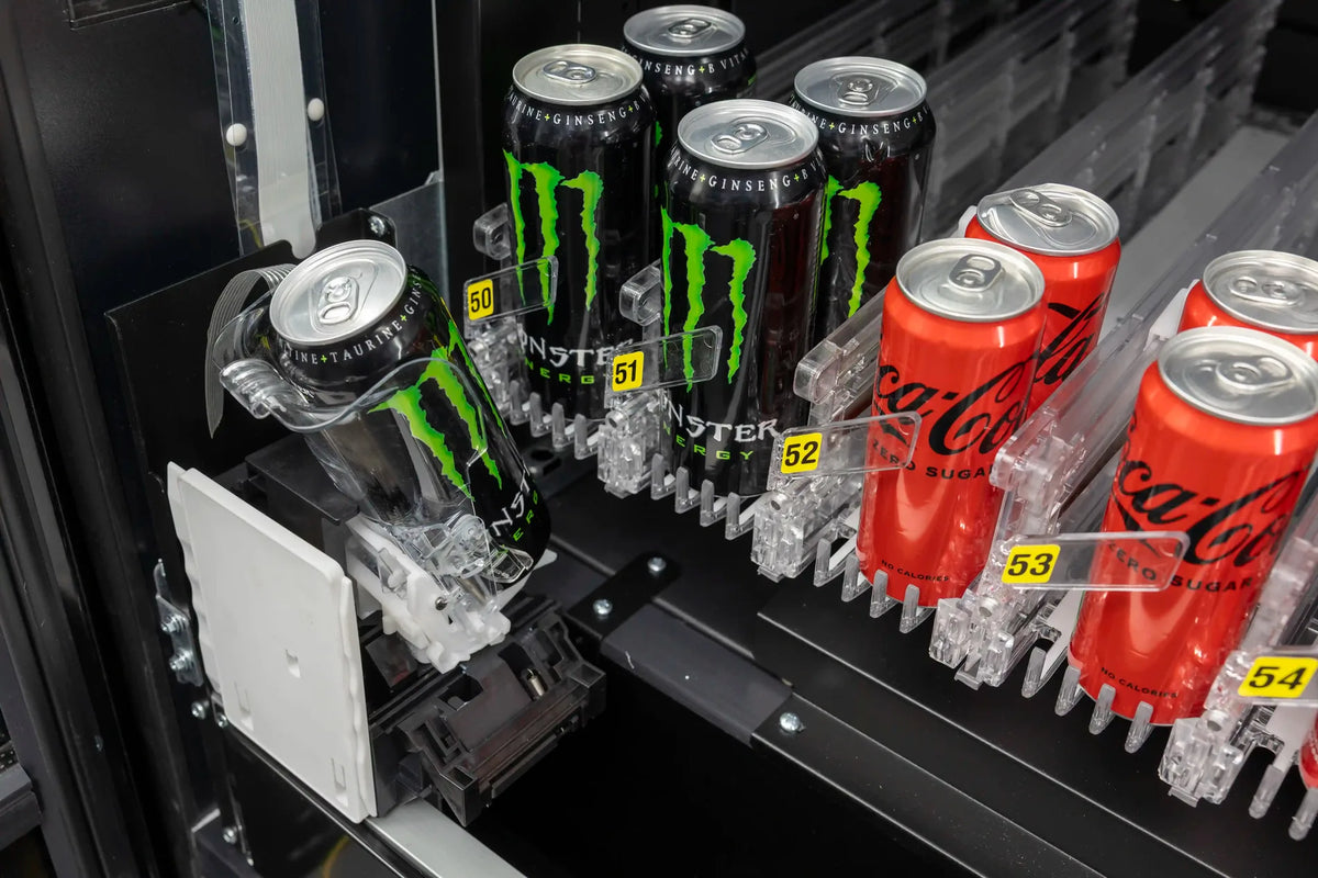 Hubmechanismus Getränkeautomat