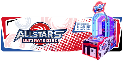 SEGA - Allstars Ultimate Disc, DGA Vending, Vending machine, verkaufsautomat