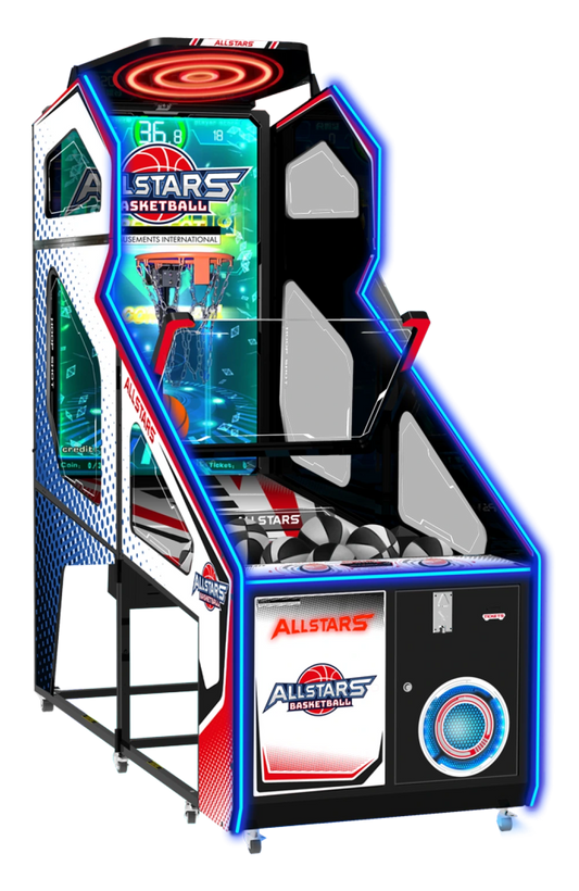 SEGA - Allstars Ultimate Disc Basketball, DGA Vending, Vending machine, verkaufsautomat