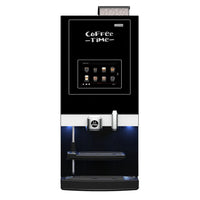 BUB Espresso M Touch koffieautomaat van Etna, vooraanzicht met touchscreen, uitloop en bekerplateau