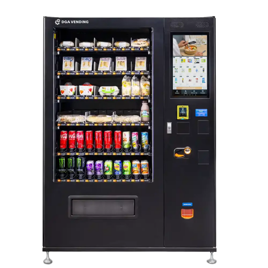 DGA Lynova 10 Touch Snack- und Getränkeautomat mit 21,5 Zoll Touchscreen