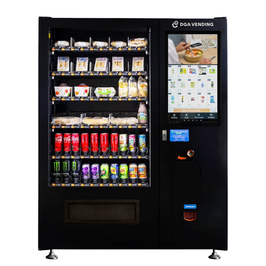 DGA Lynova 10 Touch Snack- und Getränkeautomat mit 32 Zoll Touchscreen