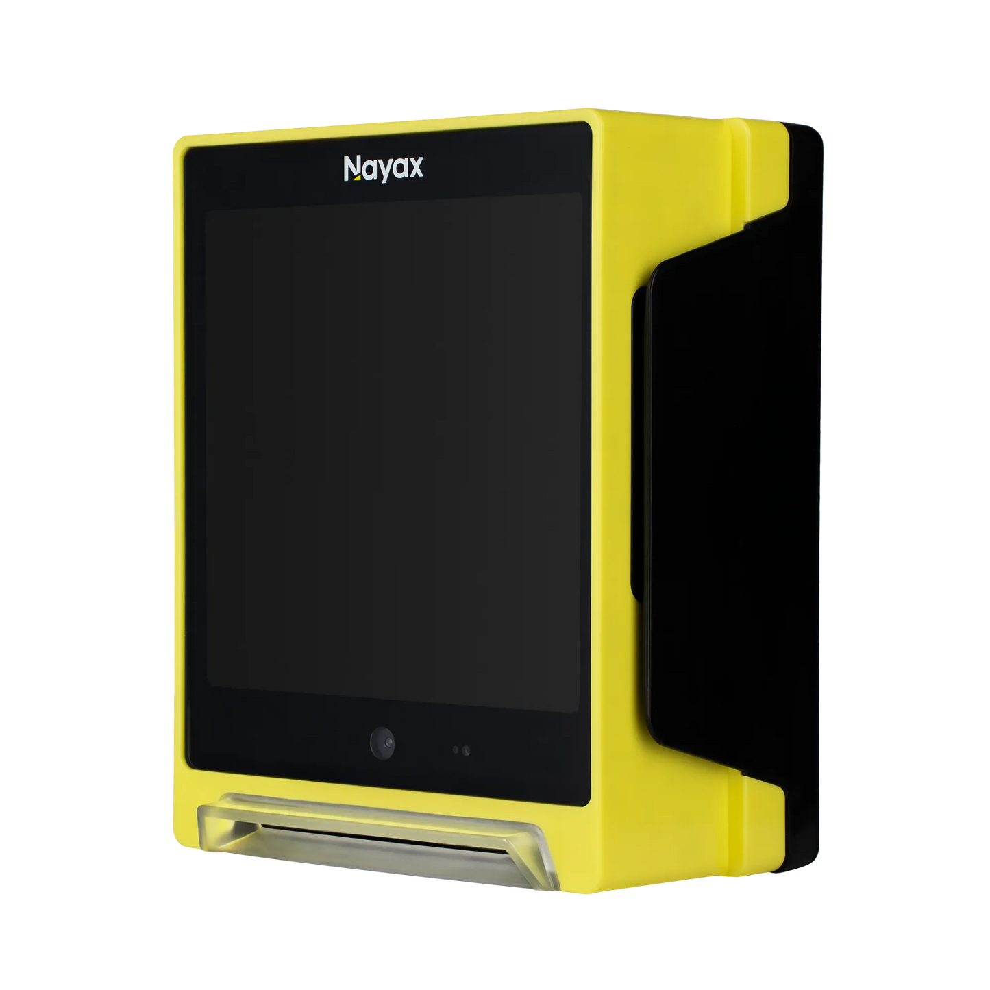 Nayax VPOS Media 4 betaalterminal – zijaanzicht