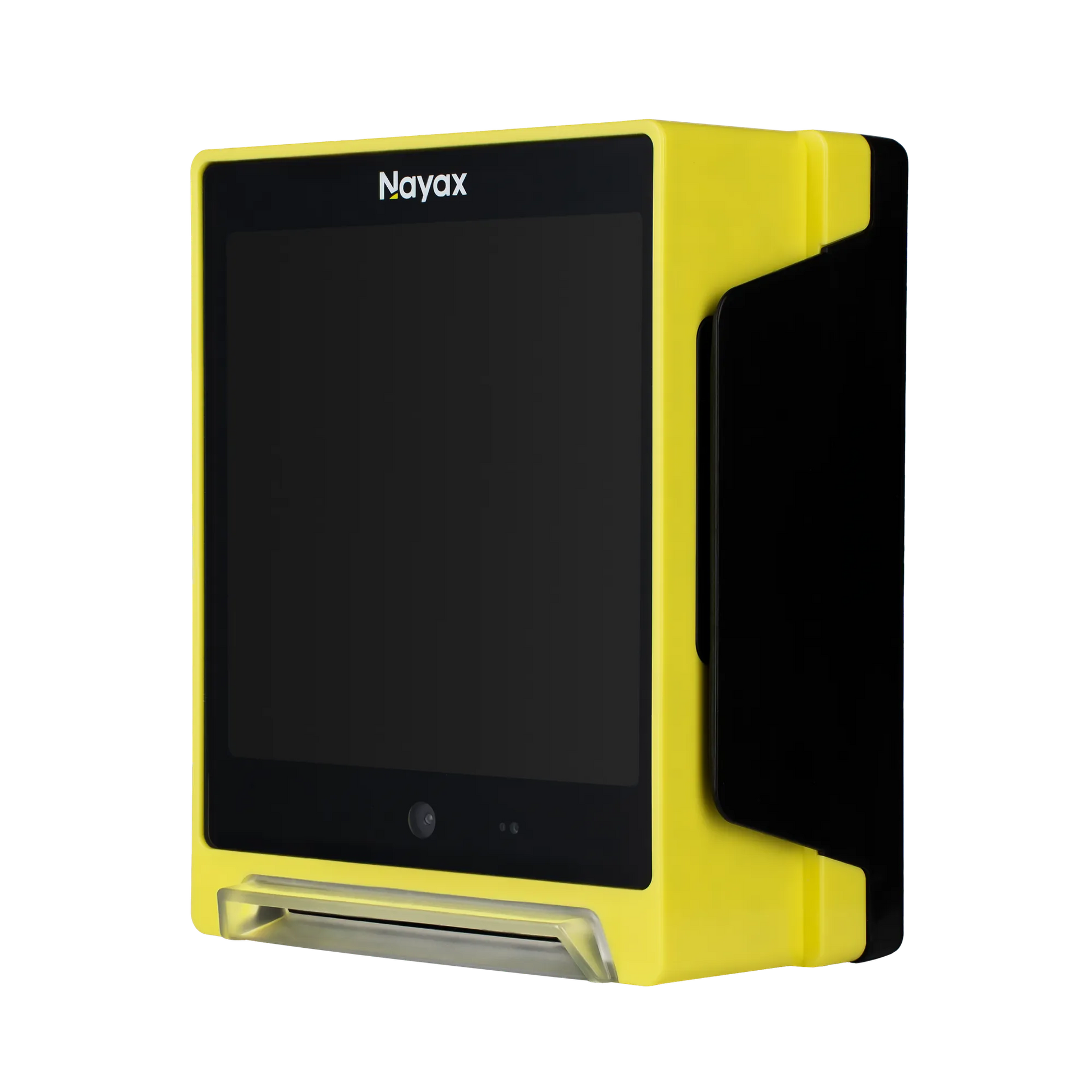 Nayax VPOS Media 4 betaalterminal – zijaanzicht