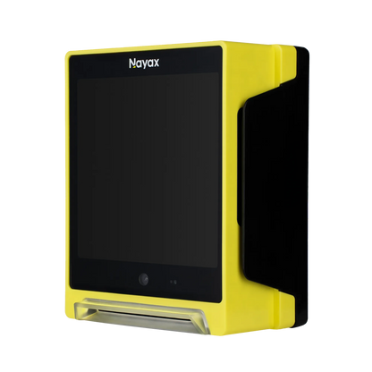 Nayax VPOS Media 4 betaalterminal – zijaanzicht