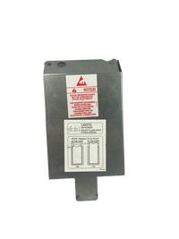 Gebrauchte Metallabdeckung C4325178 für die Hauptplatine mit Warnetiketten, Ersatzteil für Crane Shopper Automat