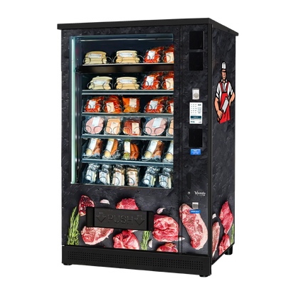 Vendo G-Snack Touch 10 Outdoor als vleesautomaat voor vers vlees