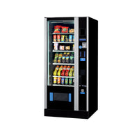 Vendo G-Snack Design 6 snackautomaat met spiraalladen en betaalpaneel, schuin vooraanzicht