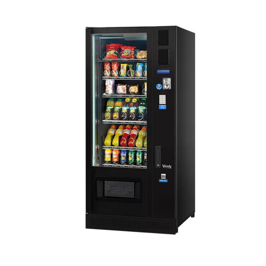 Vendo G-Snack Standard 6 + Lift snackautomaat met keuzetoetsen, schuin vooraanzicht