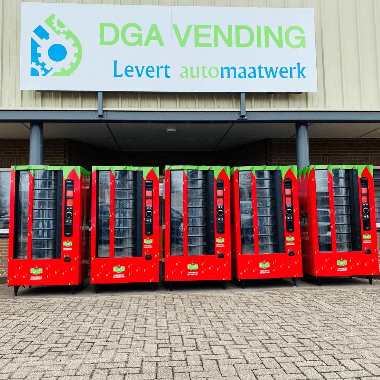 Boerderijautomaat/aardbeienautomaat - Hofladen Automaten/Erdbeerautomat | DGA Vending 