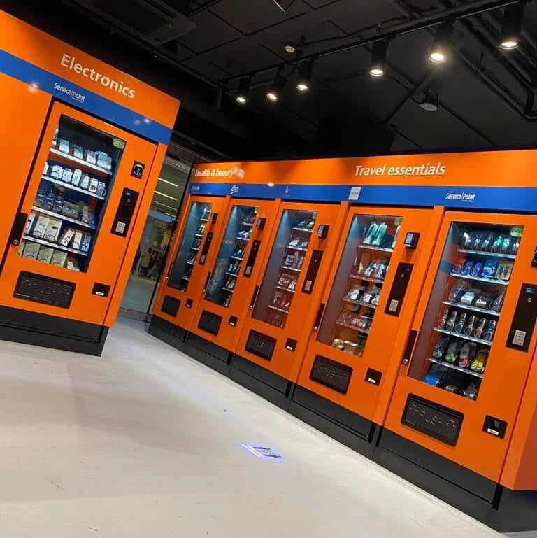 Automatenshop/Automatenkiosk Schiphol - DGA Vending