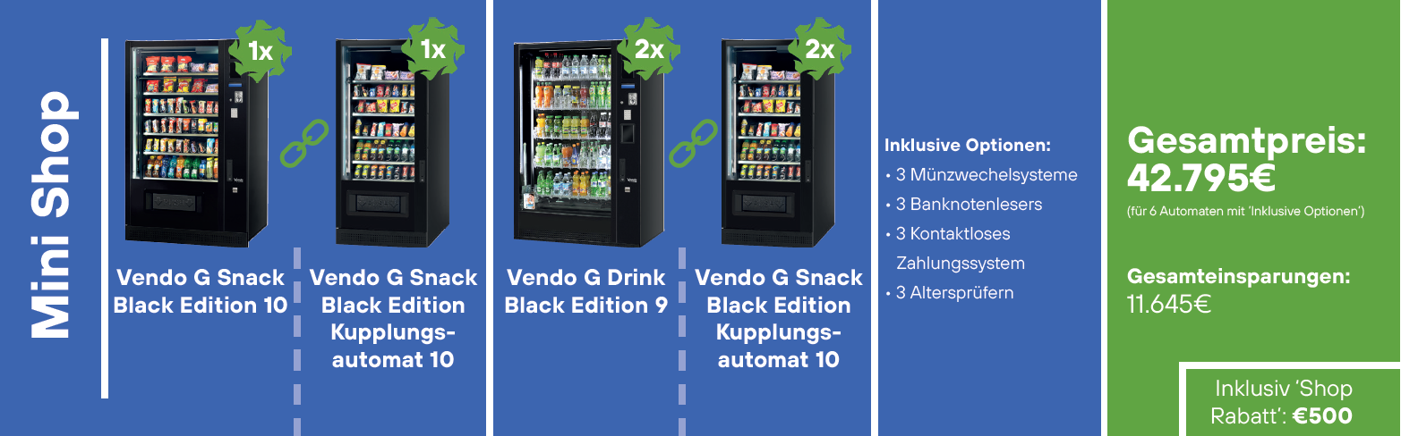 Automatenshop DGA Vending Mini Shop DE